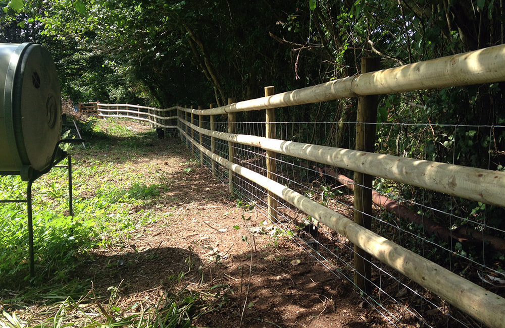 Fencing contractor North Devon