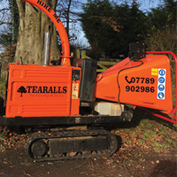 Tracked Chipper Hire Devon